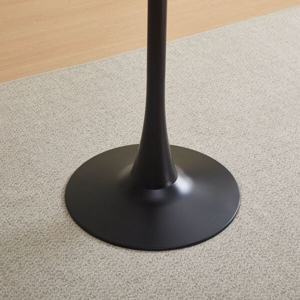 طاولة طعام حجر جيري مستديرة مقعدين من ألفيسا