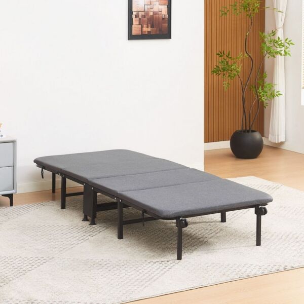 سرير فردي قابل للطي مع مرتبة موڤو كودا 80x190 سم