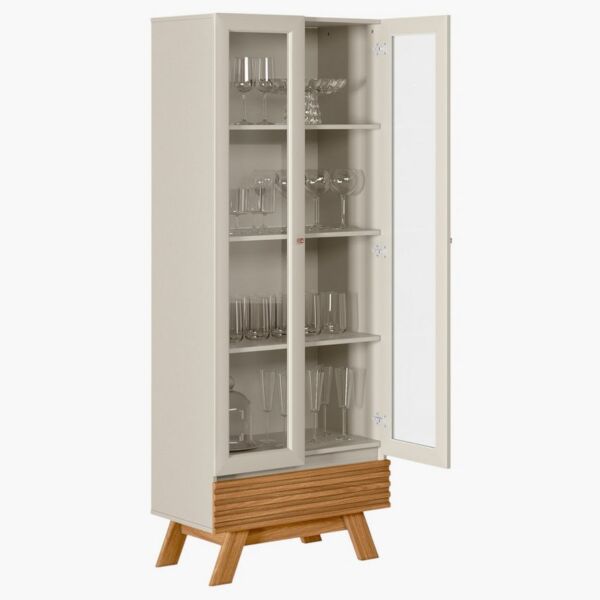 طاولة بوفيه بابين ودرج لاكتو