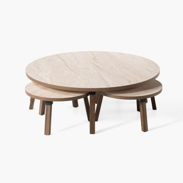 طقم طاولة قهوة 5 قطع هيتاي