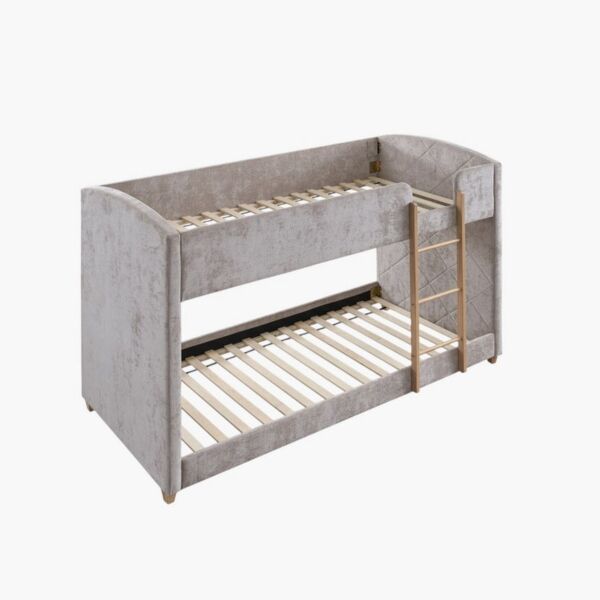 سرير فردي منجد بطابقين من كيرفي - 90x200 سم