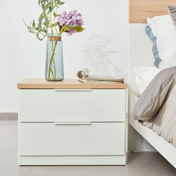 طقم غرفة نوم كينغ 5 قطع ميلان 180x200 سم