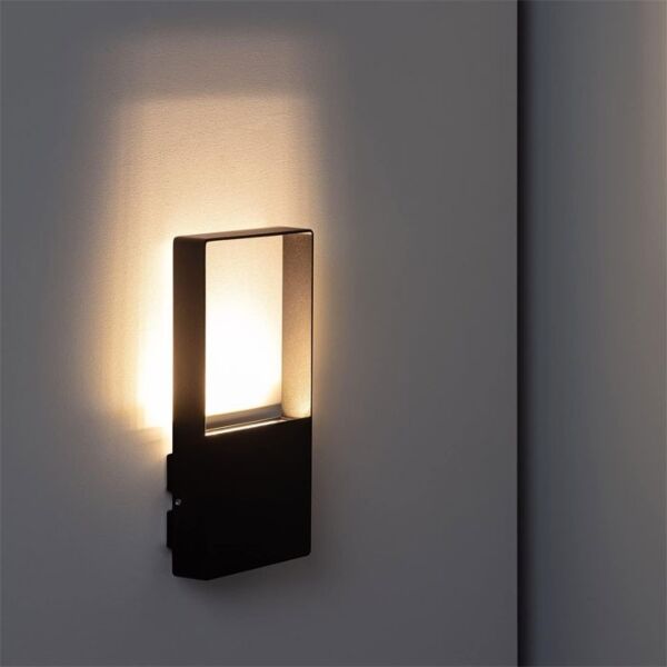 اضاءة جدارية جاز - اسود