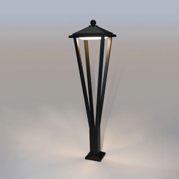 اضاءة خارجية ارضية أسود 12 واط