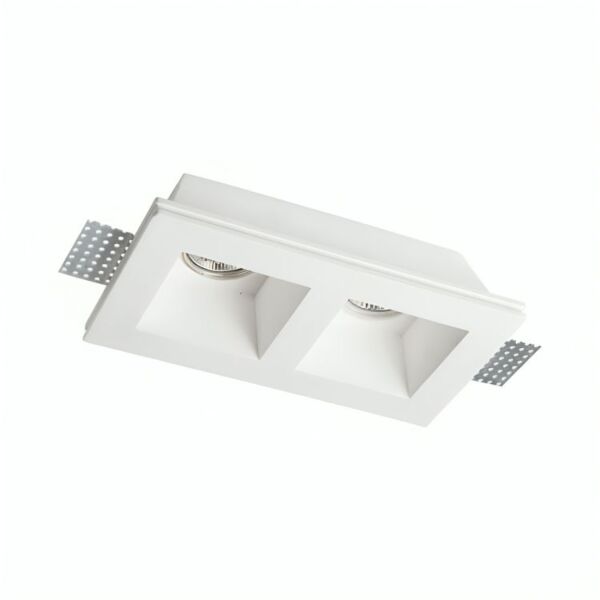 كشاف سبوت جبس مربع مجوز - أبيض