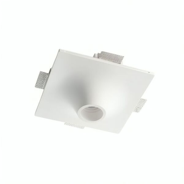 كشاف سبوت جبس دائري بارز 30 سم - أبيض