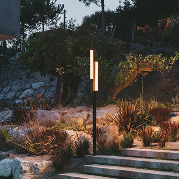 عامود باتيو مزوج ورملايت - أسود