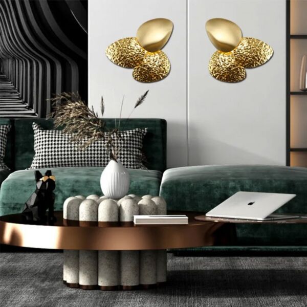 اضاءة جدارية اورن - ذهبي