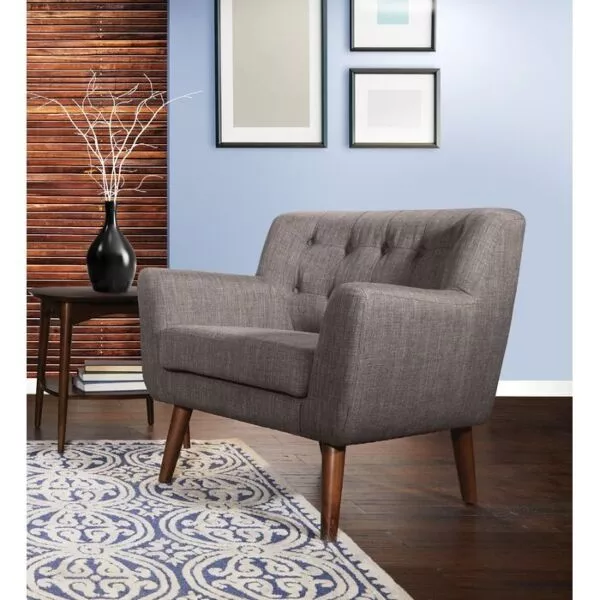 كرسي مفرد مارت - رمادي