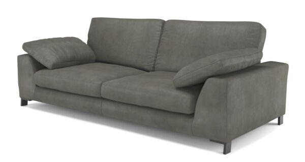 كنبة مقعدين كولين - زيتي فاتح