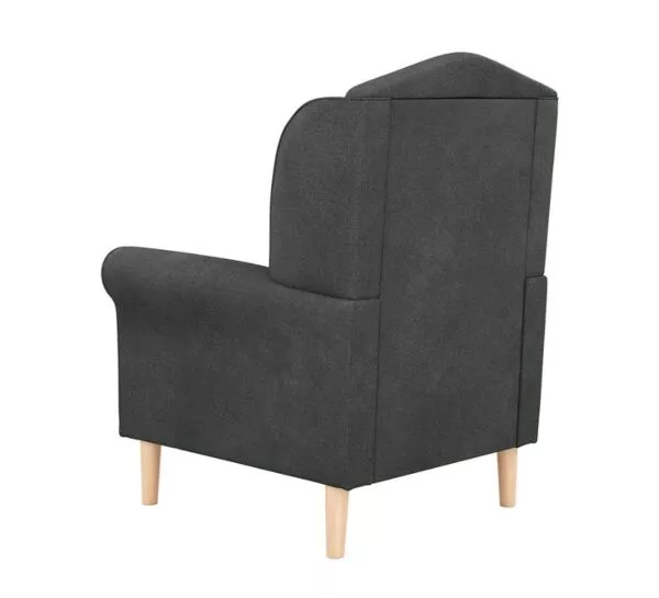 كرسي مفرد لافيكا - رمادي غامق