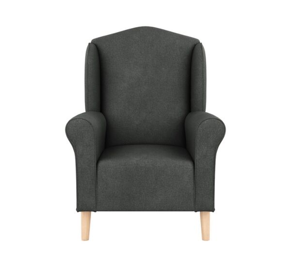 كرسي مفرد لافيكا - رمادي غامق