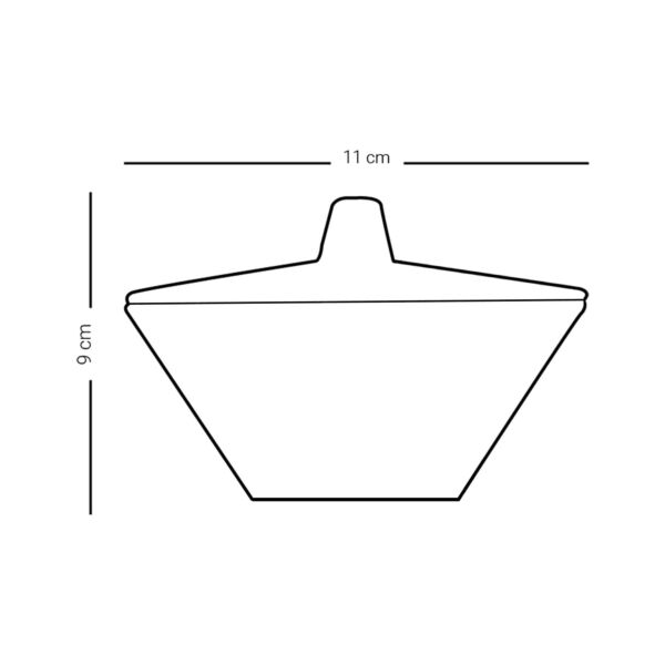 تمرية مع غطاء موذر لون بلاتيني