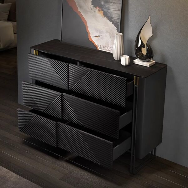 طاولة بوفيه كلارك - اسود