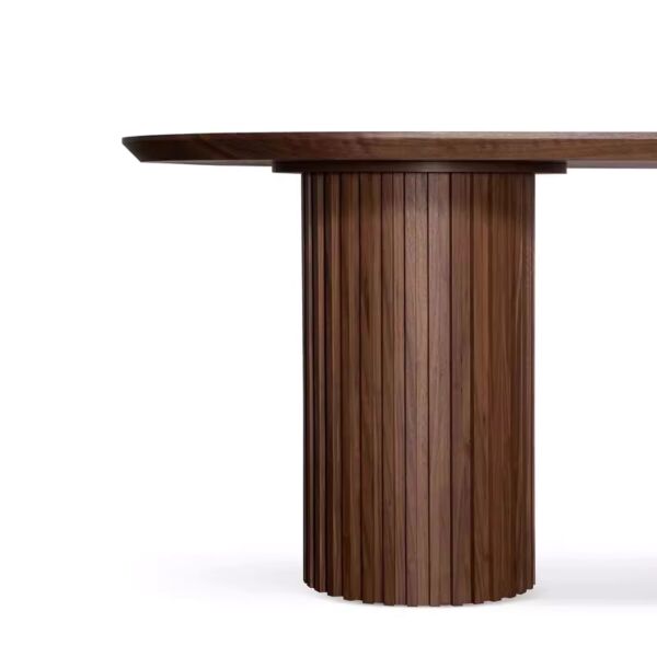 طاولة طعام روزا 8 أشخاص - بني