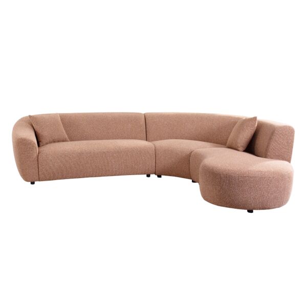 كنب زاوية موديولار آرك - برتقالي