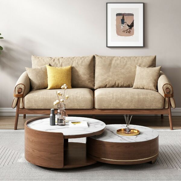 طاولة قهوة بارميلا - خشبي