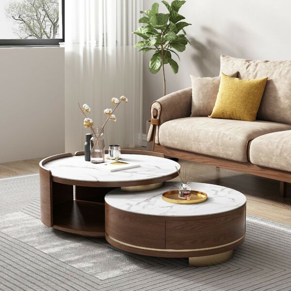 طاولة قهوة بارميلا - خشبي