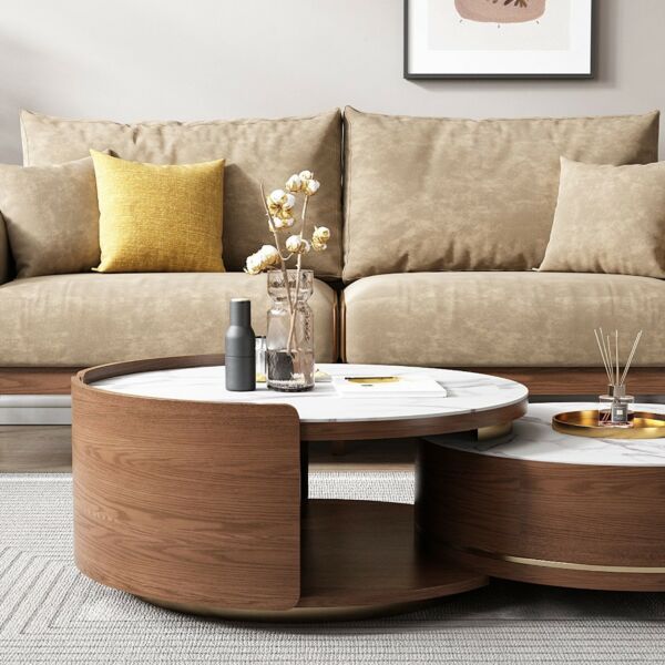 طاولة قهوة بارميلا - خشبي