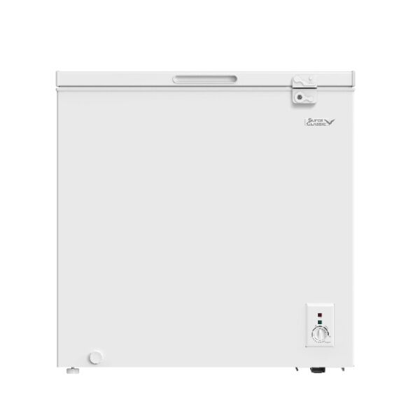 سوبر كلاسيك فريزر افقي - 199 لتر - 7 أقدام - ابيض