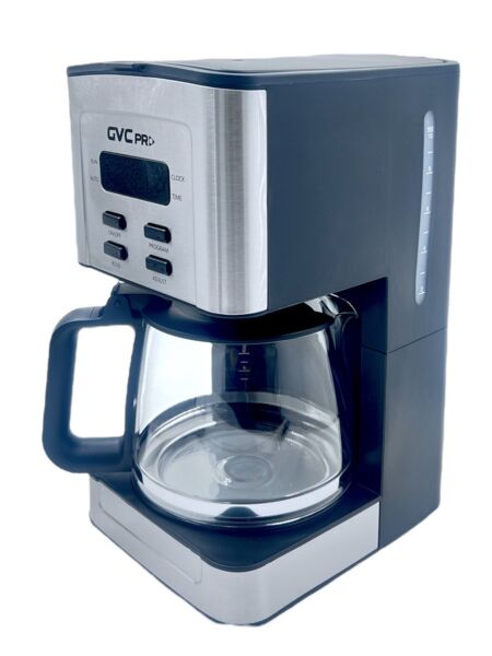 صانعة قهوة جي في سي برو 1200 مل 800 واط - شفاف