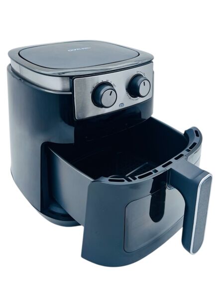 قلاية هوائية جي في سي برو 7 لتر 1250 واط - اسود