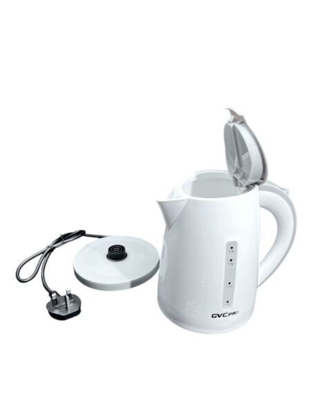 غلاية ماء جي في سي برو 1800 مل بلاستيك - ابيض