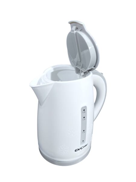 غلاية ماء جي في سي برو 1800 مل بلاستيك - ابيض