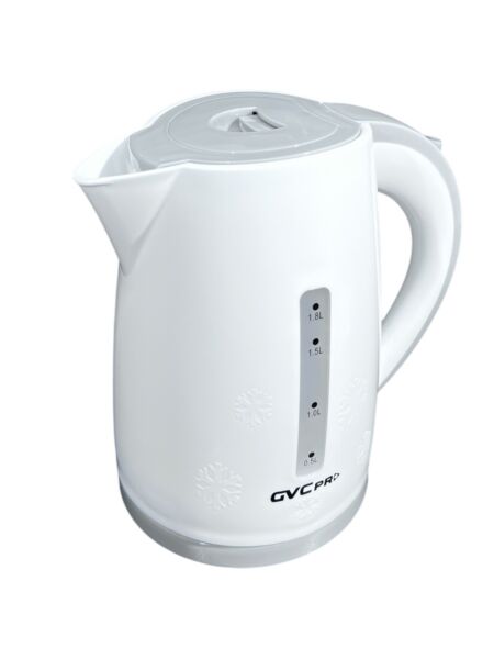 غلاية ماء جي في سي برو 1800 مل بلاستيك - ابيض