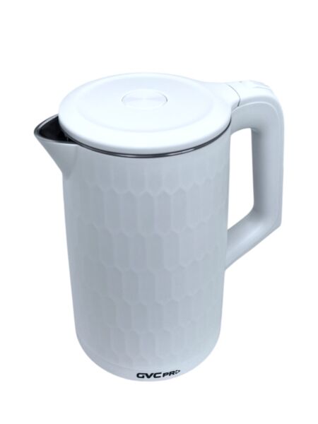 غلاية جي في سي برو بلاستيك ابيض