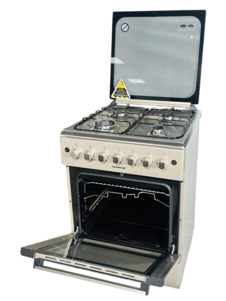 فرن غاز جستنج هاوس 4 عيون 60x60 سم