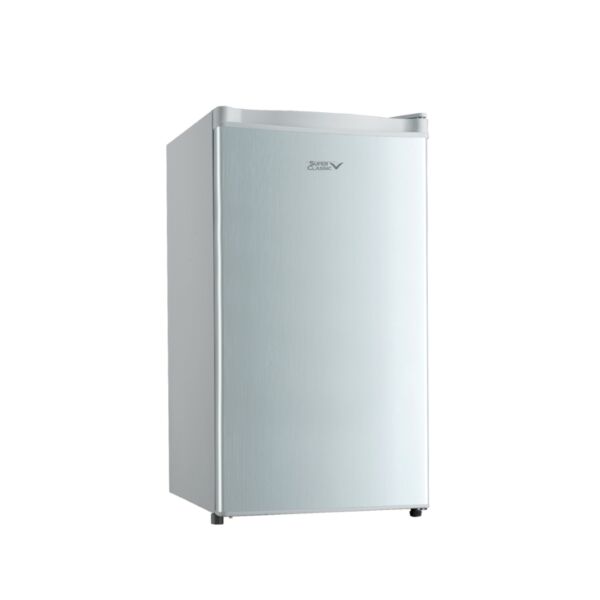 ثلاجة باب واحد سوبر كلاسك 86 لتر - فضي