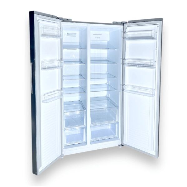 ثلاجة بخار خزانة سوبر كلاسيك 622 لتر 22 قدم انفرتر - فضي