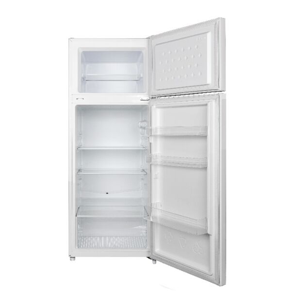 ثلاجة سوبر كلاسيك بابين بفريزر 211 لتر - ابيض