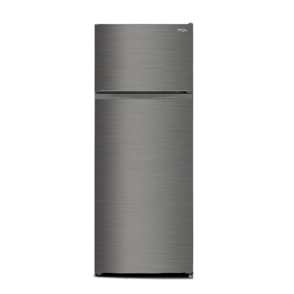 ثلاجة سوبر كلاسيك بباب مزدوج مع فريزر 211 لتر - فضي