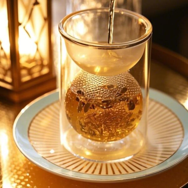 طقم بيالات شاي وقهوة  بيكوك 18 قطعة -متعدد الالوان 