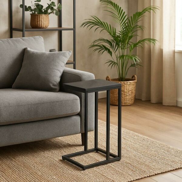 طاولة خدمة جون - اسود