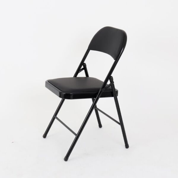 كرسي مفرد قابل للطي اريا - اسود