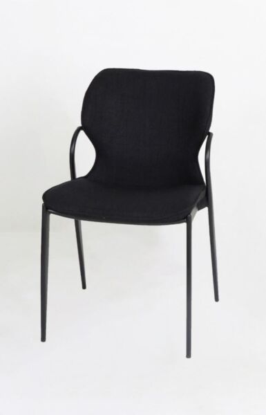 كرسي طعام الين - اسود