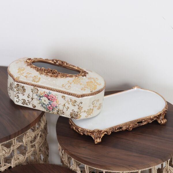 تحفه علبة مناديل ايتاليان تاتش