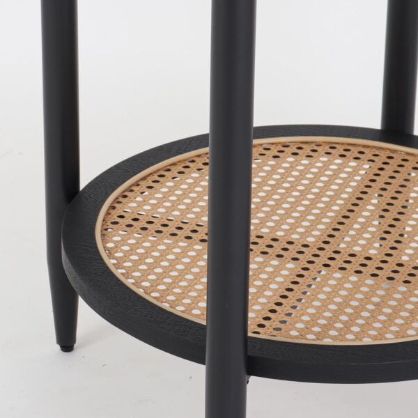 طاولة جانبية ريفانا دورين - اسود