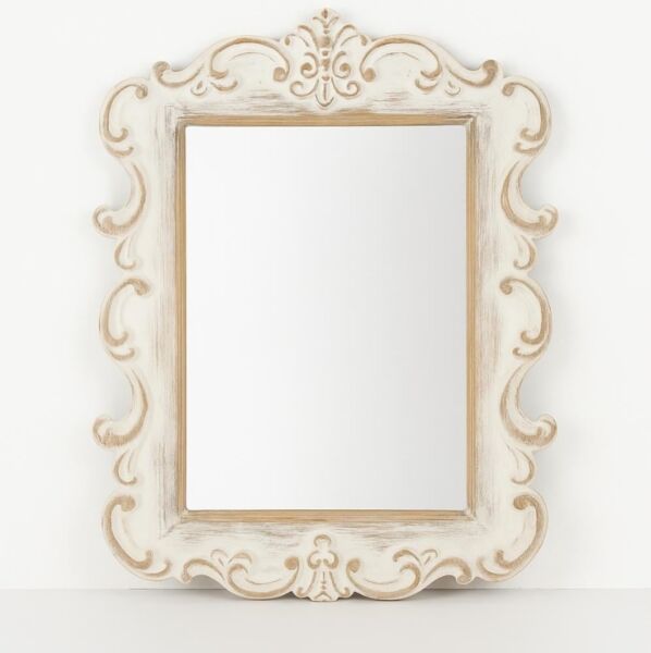 مرآة جدارية ريفو - ابيض