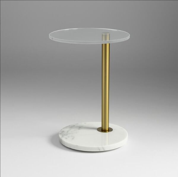 طاولة جانبية آني - ذهبي