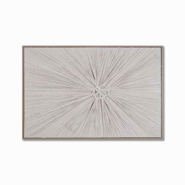 لوحة تجريدية ريمو 120x80 سم - كريمي