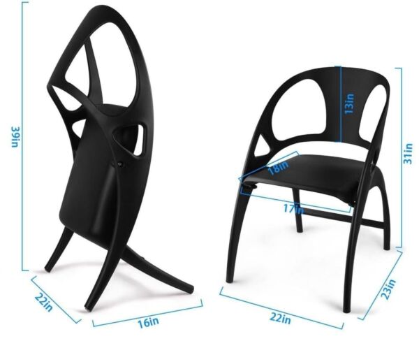 كرسي للجلسات الخارجية قابل للطي - بني