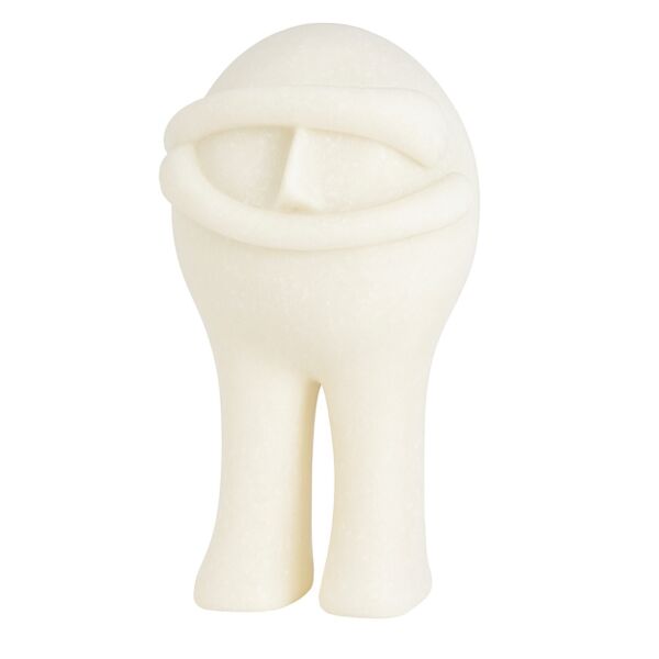 مجسم ديكوري عصري 14 سم - ابيض