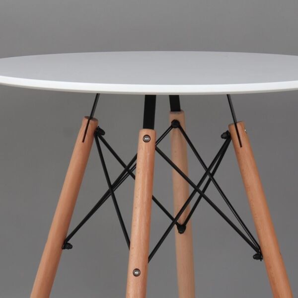 طاولة جانبية موروكو - ابيض