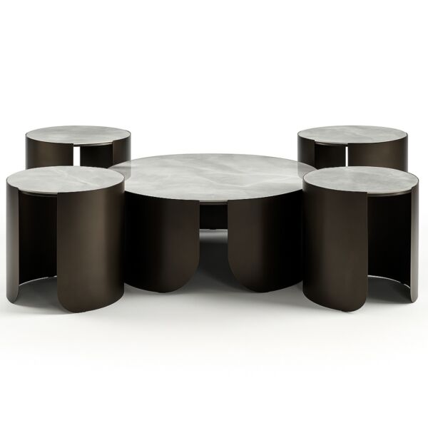 طقم طاولة قهوة 5 قطع اتاشي