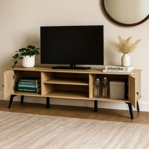 طاولة تلفزيون 180 سم شيراز - بيج