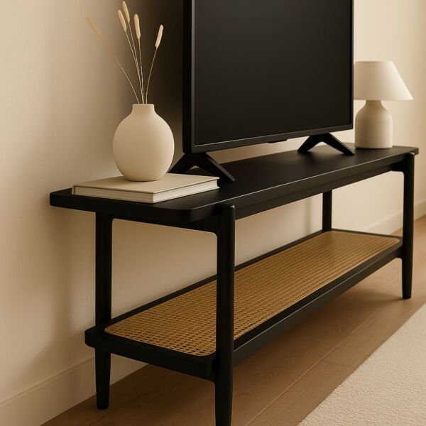 طاولة تلفزيون فورج 160 سم - أسود